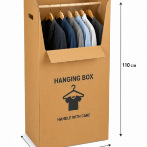 60×53×110 cm Premium Hanging Wardrobe Box