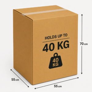 Ply Corrugated Cardboard Box 55×55×70 cm 5